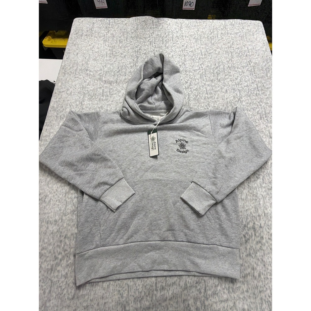 Alpine Design Womens W AD Hike Hoodie Gray Heather ADW24600H Small NWT
